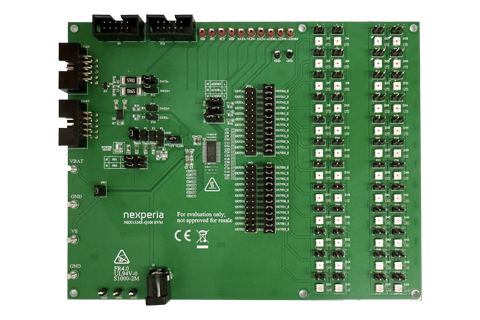 NEVB-NEX1324X-Q100 - 24-channel automotive linear LED driver evaluation board