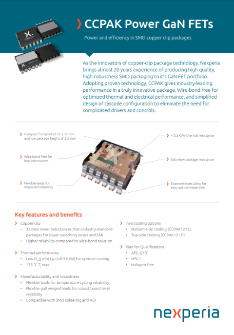 CCPAK Power GaN FETs