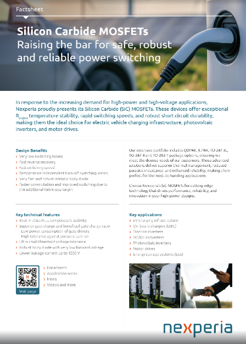 Silicon Carbide MOSFETs Raising the bar for safe, robust and reliable power switching