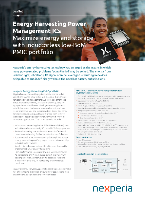 Energy Harvesting Power Management ICs