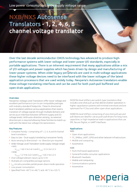 NXB/NXS Autosense Translators