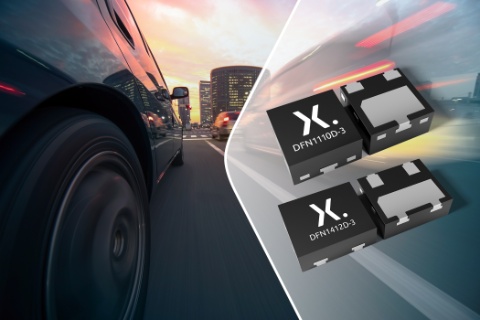 Nexperia delivers widest range of AEC-Q101 discretes in miniature, leadless rugged DFN packages