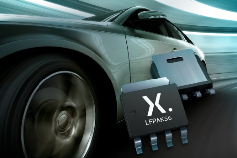 Nexperia launches P-channel MOSFETs in robust, space-saving LFPAK56 package