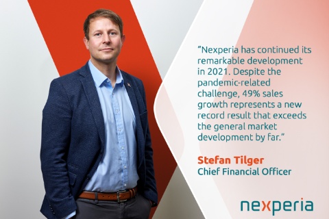 Nexperia shares 2021 revenue figures