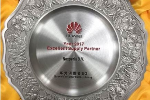 Nexperia wins Huawei’s 'Excellent Supply Partner' Award