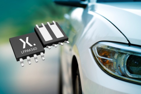 Nexperia extends its leadership with the launch of 80 V Automotive LFPAK56D dual Power MOSFETs for ultimate space efficiency