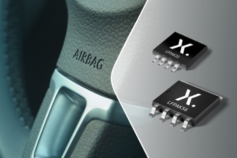 Nexperia launches new portfolio of application specific MOSFETs (ASFETs) for automotive airbags