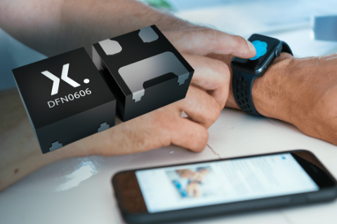 Ultra-tiny MOSFETs from Nexperia are 36% smaller with lowest RDS(on)