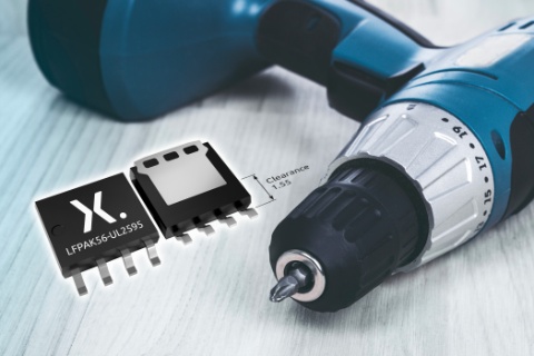 New LFPAK56 MOSFETs from Nexperia feature improved creepage and clearance, meeting UL2595