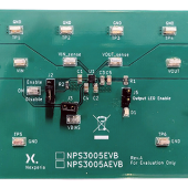 NPS3005 0.5 V to 5.5 V, 6 A, 15 mΩ, single channel load switch with soft start evaluation board