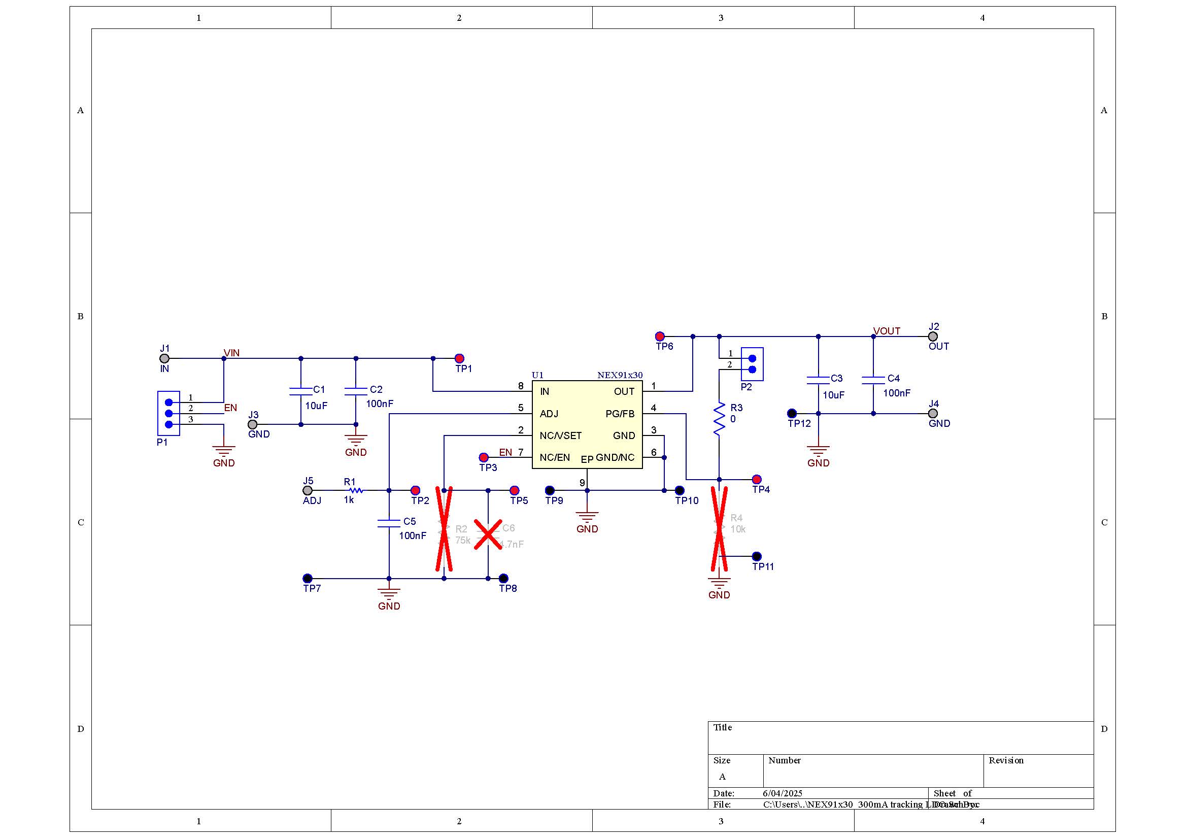 NEVB-NEX91630PB-Q100 - 4 V to 40 V, 70 µA tracking LDO evaluation board ...